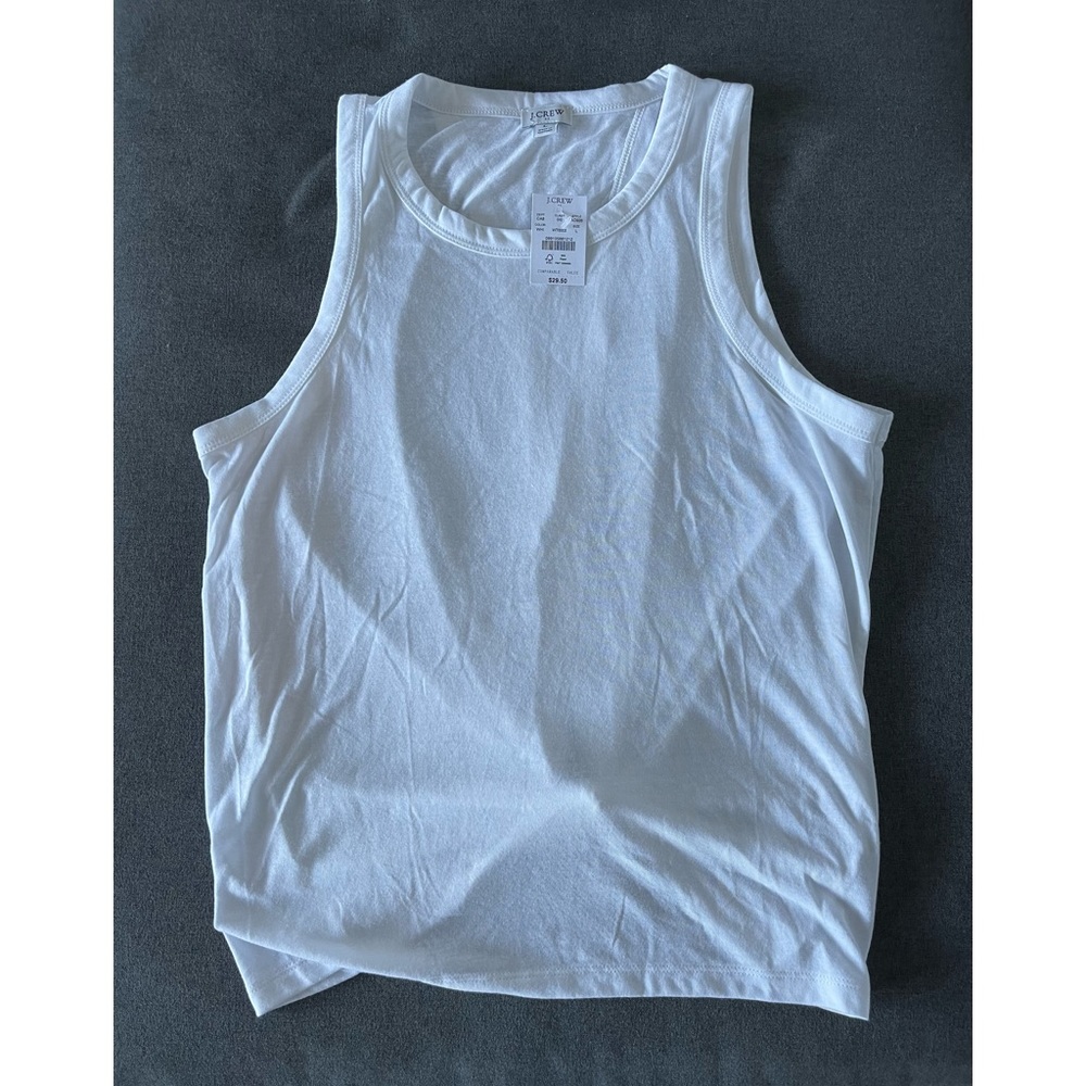 NWT J. Crew fitness tank white